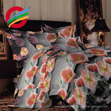 In stock 3D 100% polyester bedding sets for Russia and CIS